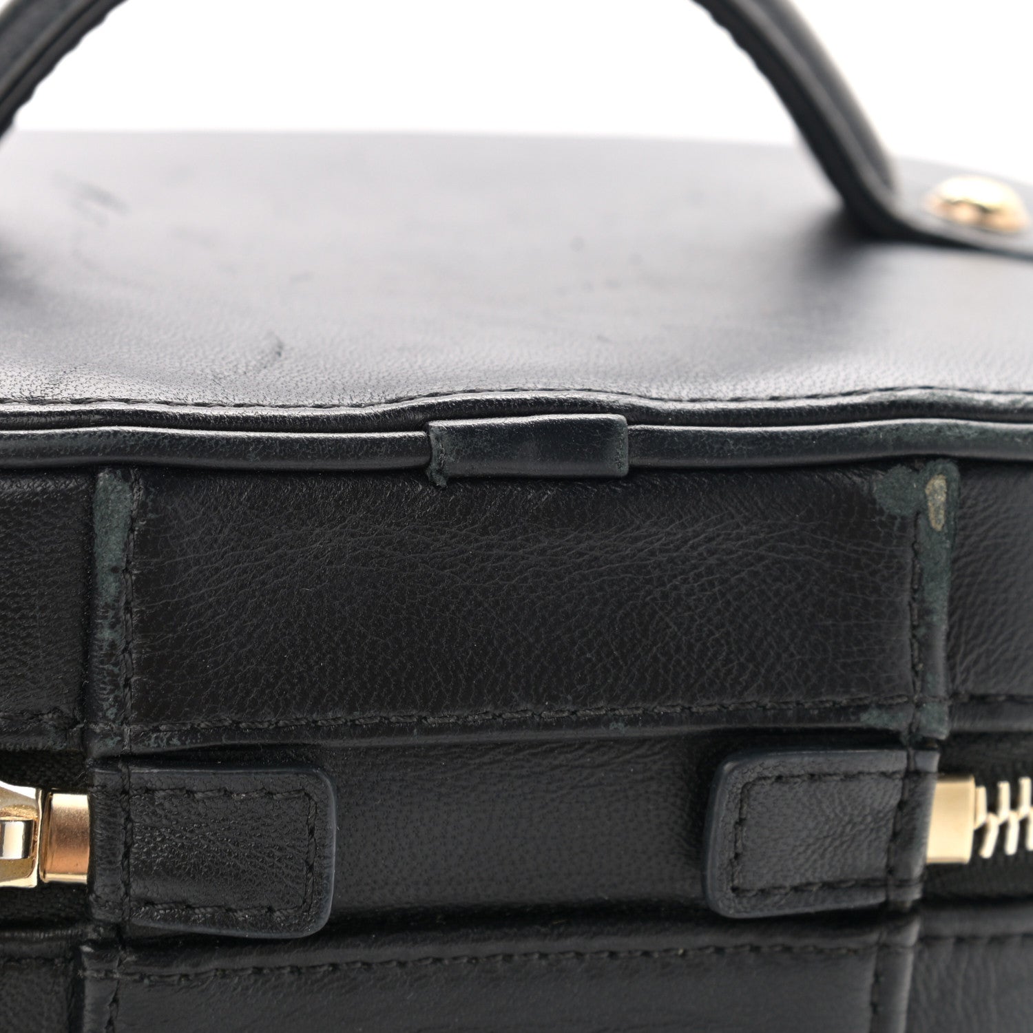 Chanel Lambskin Timeless Vanity Cosmetic Case Black 14 of 14