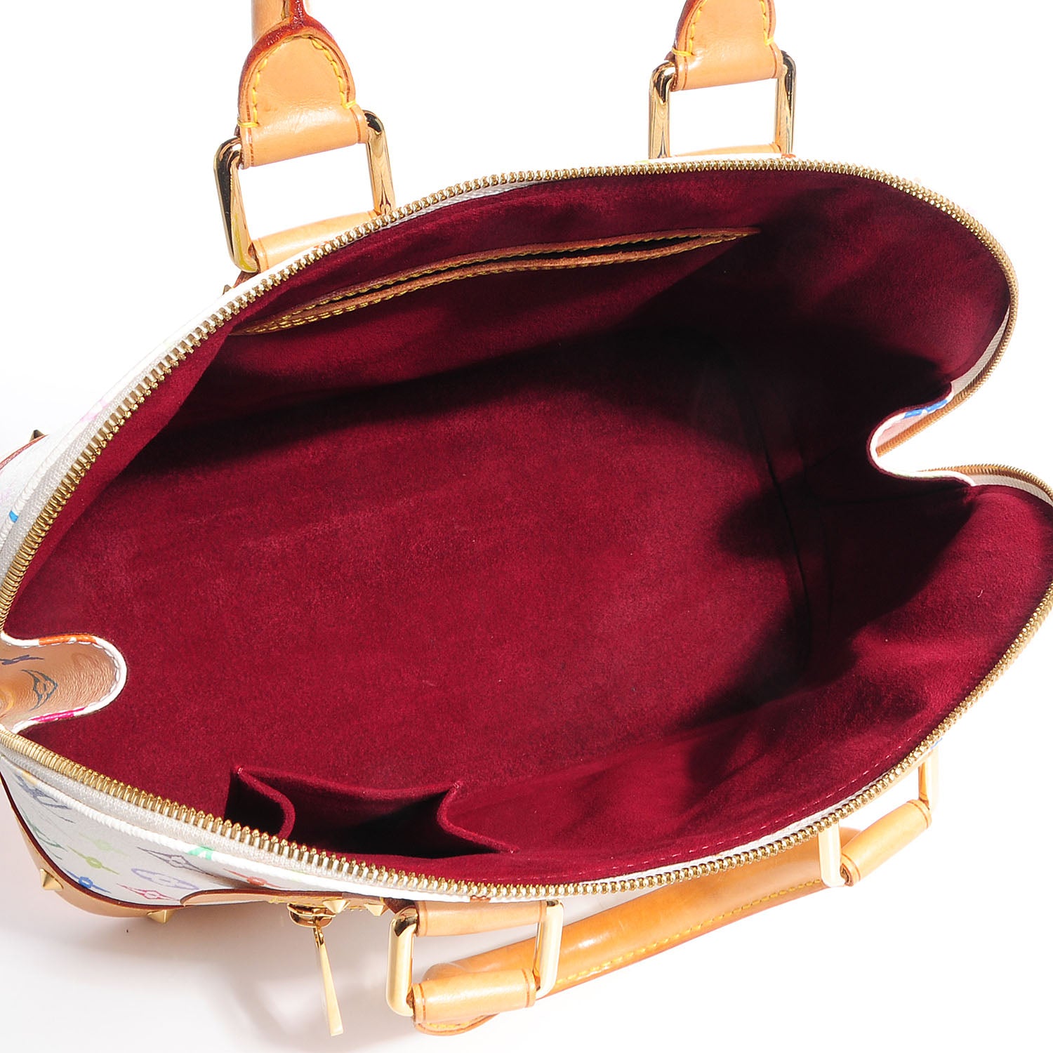 Louis Vuitton Monogram Multicolor Alma White 5 of 7