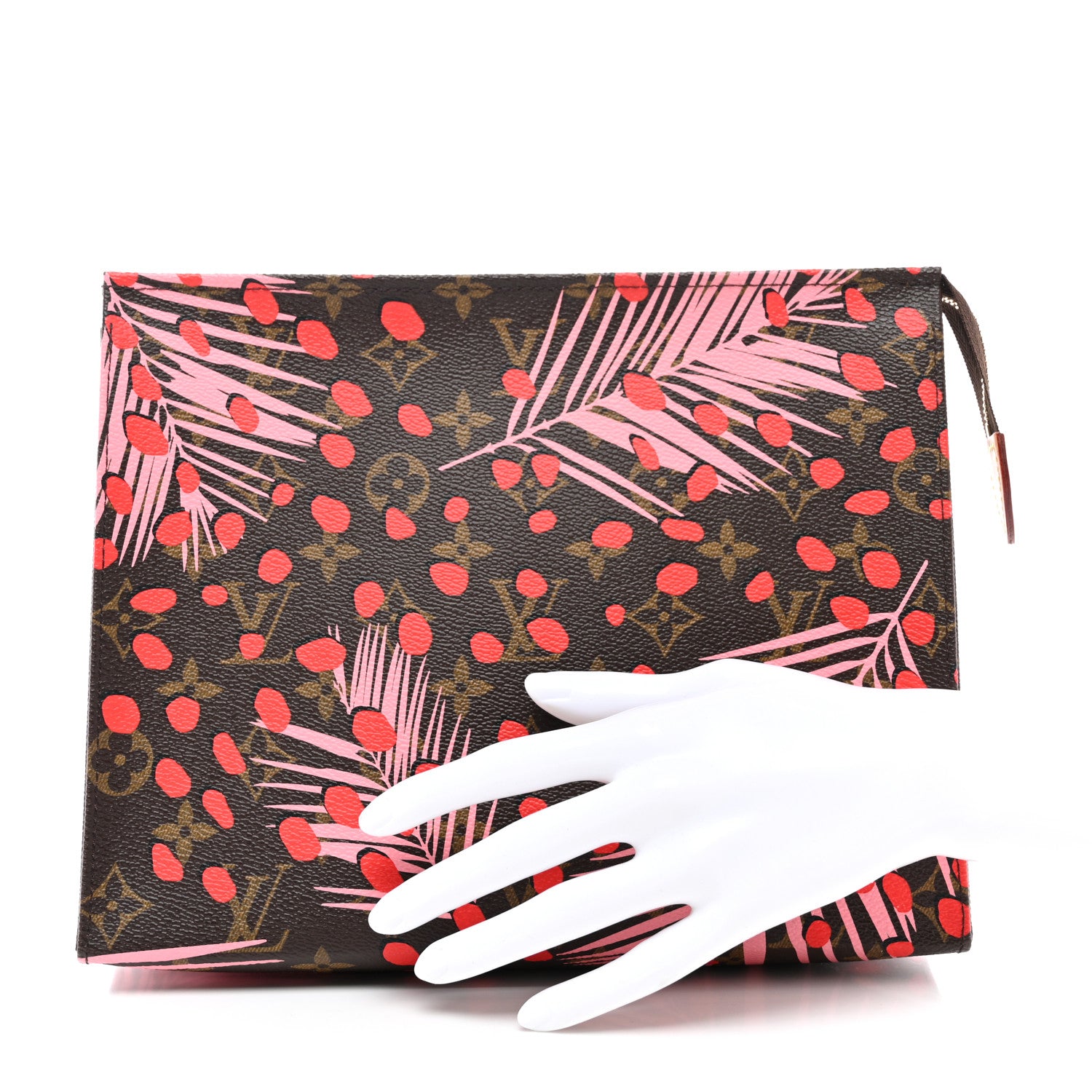 Louis Vuitton Monogram Jungle Dots Toiletry Pouch 26 Sugar Pink Poppy 2 of 8