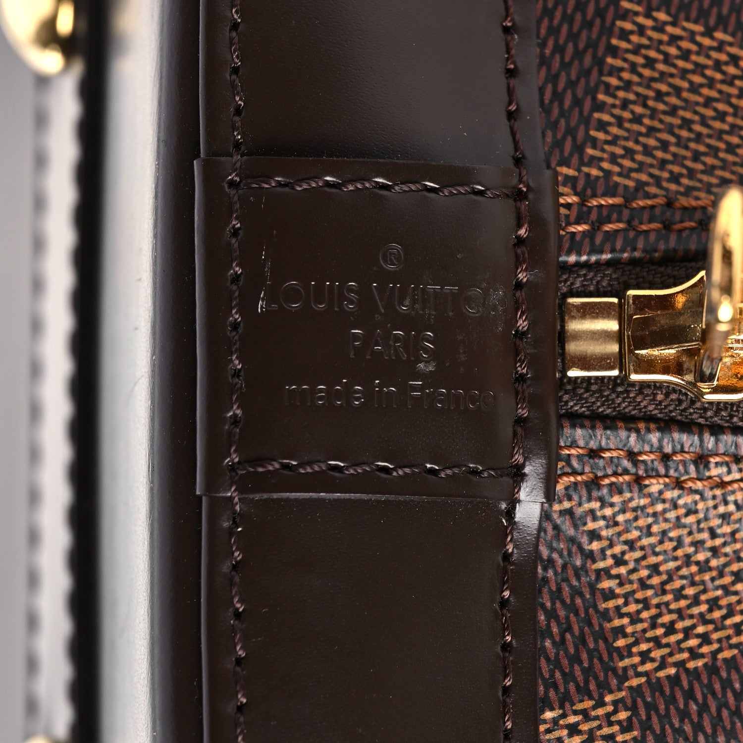 Louis Vuitton Damier Ebene Alma PM 6 of 7