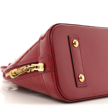 Louis Vuitton Vernis Alma BB Rose Indien 8 of 13