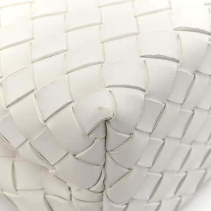 Bottega Veneta Nappa Intrecciato Small East West Andiamo Shoulder Bag White 11 of 15
