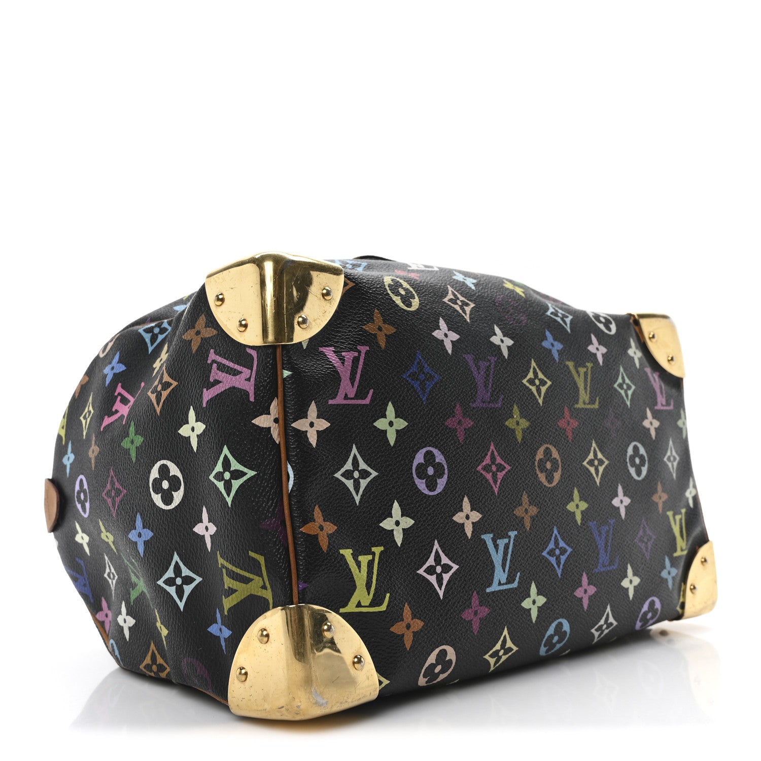 Louis Vuitton Monogram Multicolor Speedy 30 Black 4 of 9