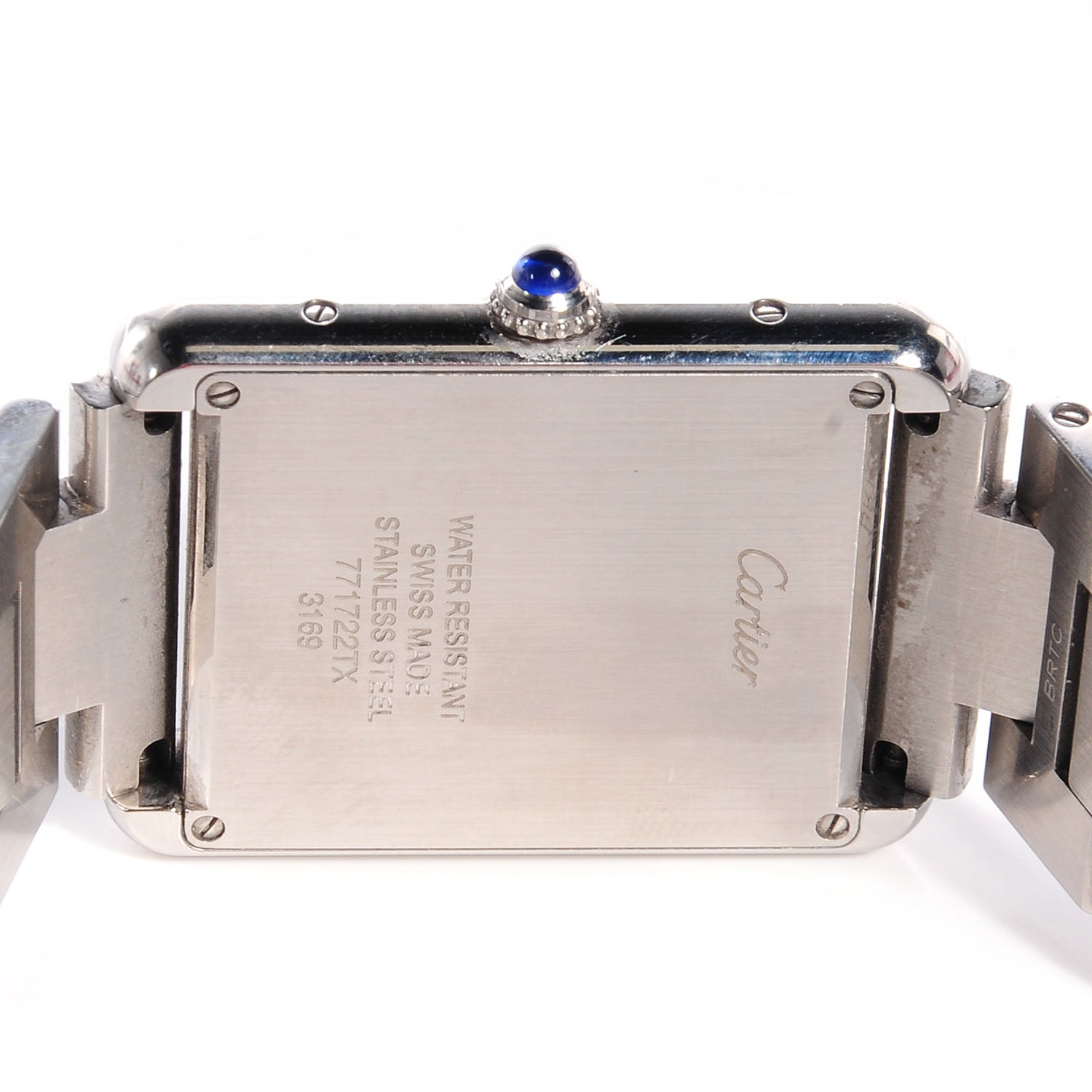 Cartier Stainless Steel 24mm Tank Solo Quartz Watch 4 of 6