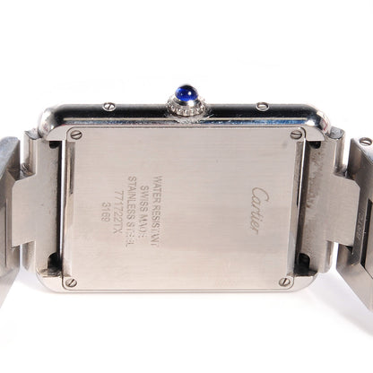 Cartier Stainless Steel 24mm Tank Solo Quartz Watch 4 of 6
