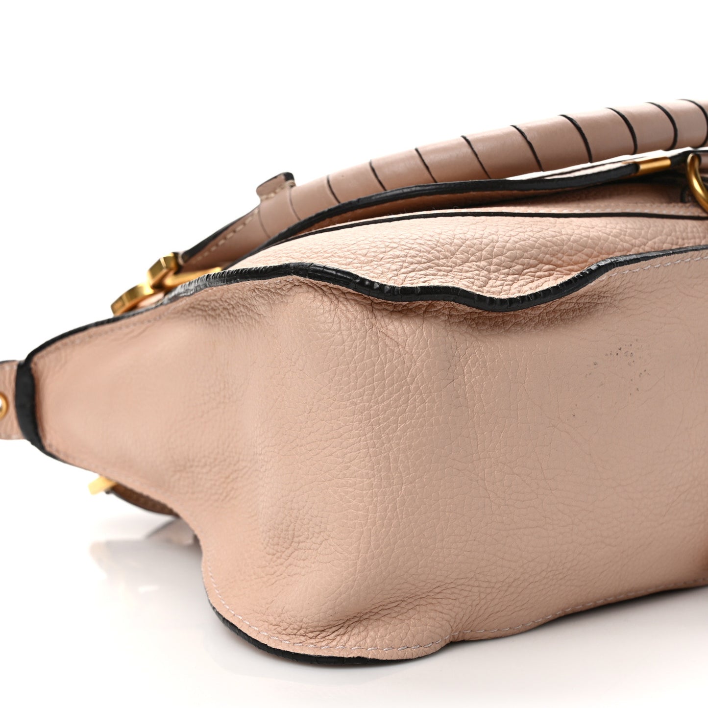 Calfskin Medium Marcie Satchel Blush Nude
