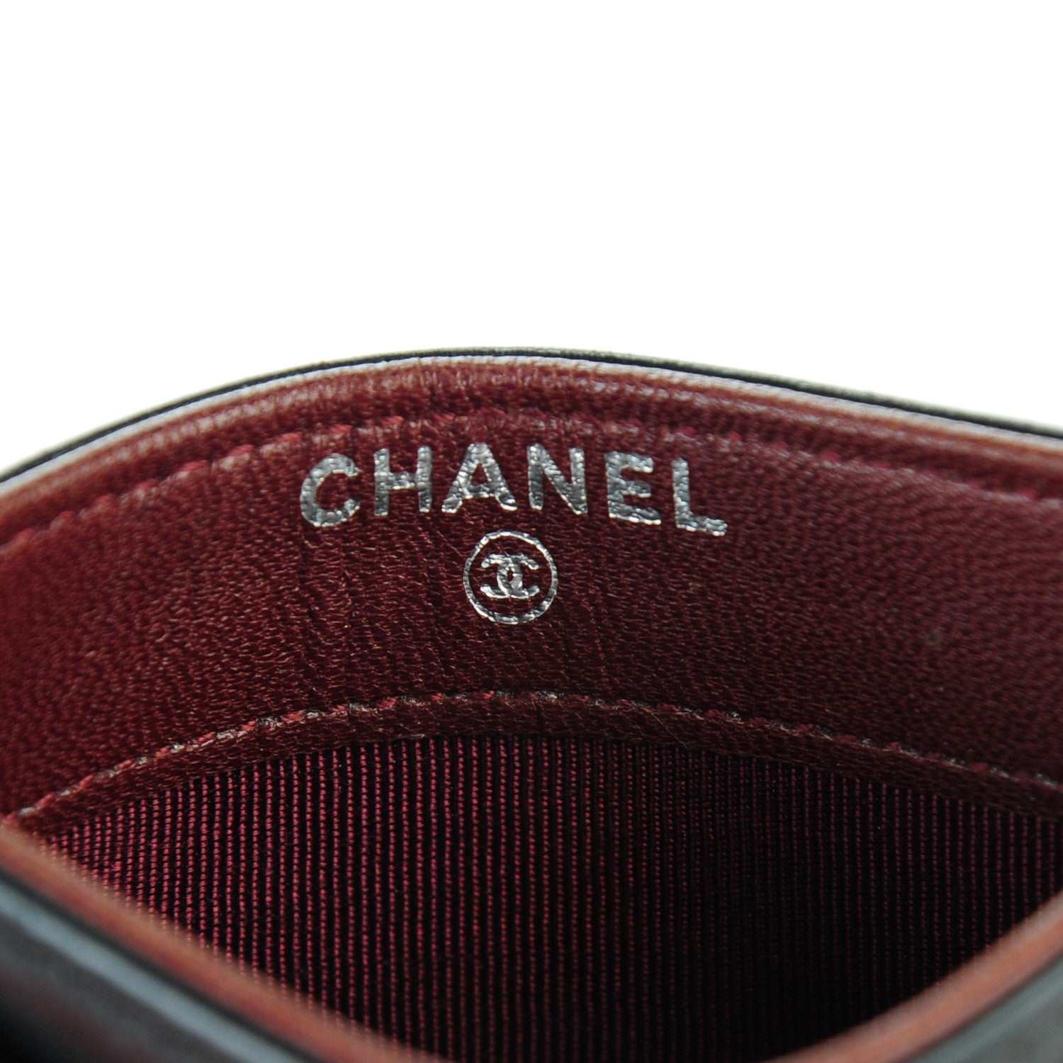Chanel Lambskin Quilted Card Holder Black 6 of 8