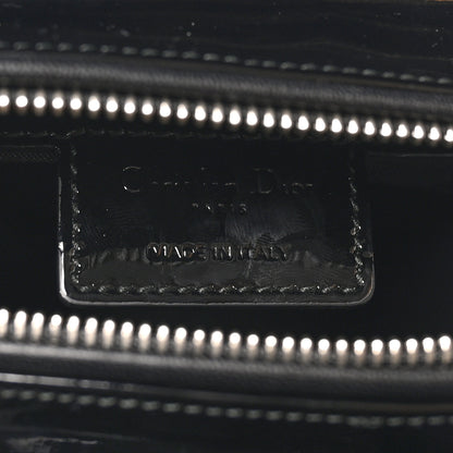 Christian Dior Patent Cannage Medium Lady Dior Black 6 of 10