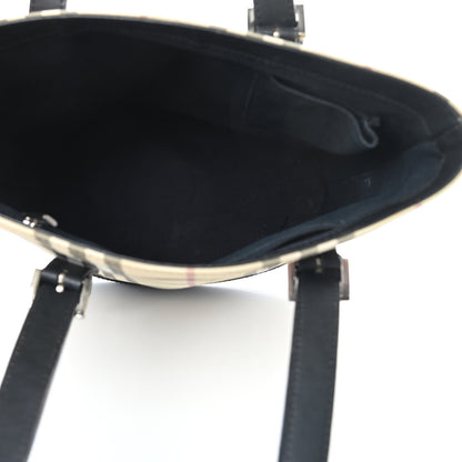 Burberry House Check Bucket Bag Black 5 of 18