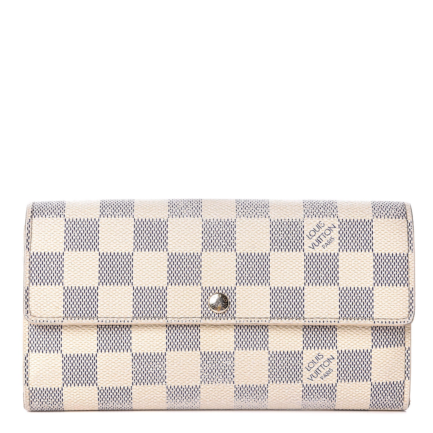 Louis Vuitton Damier Azur Sarah Wallet 1 of 9