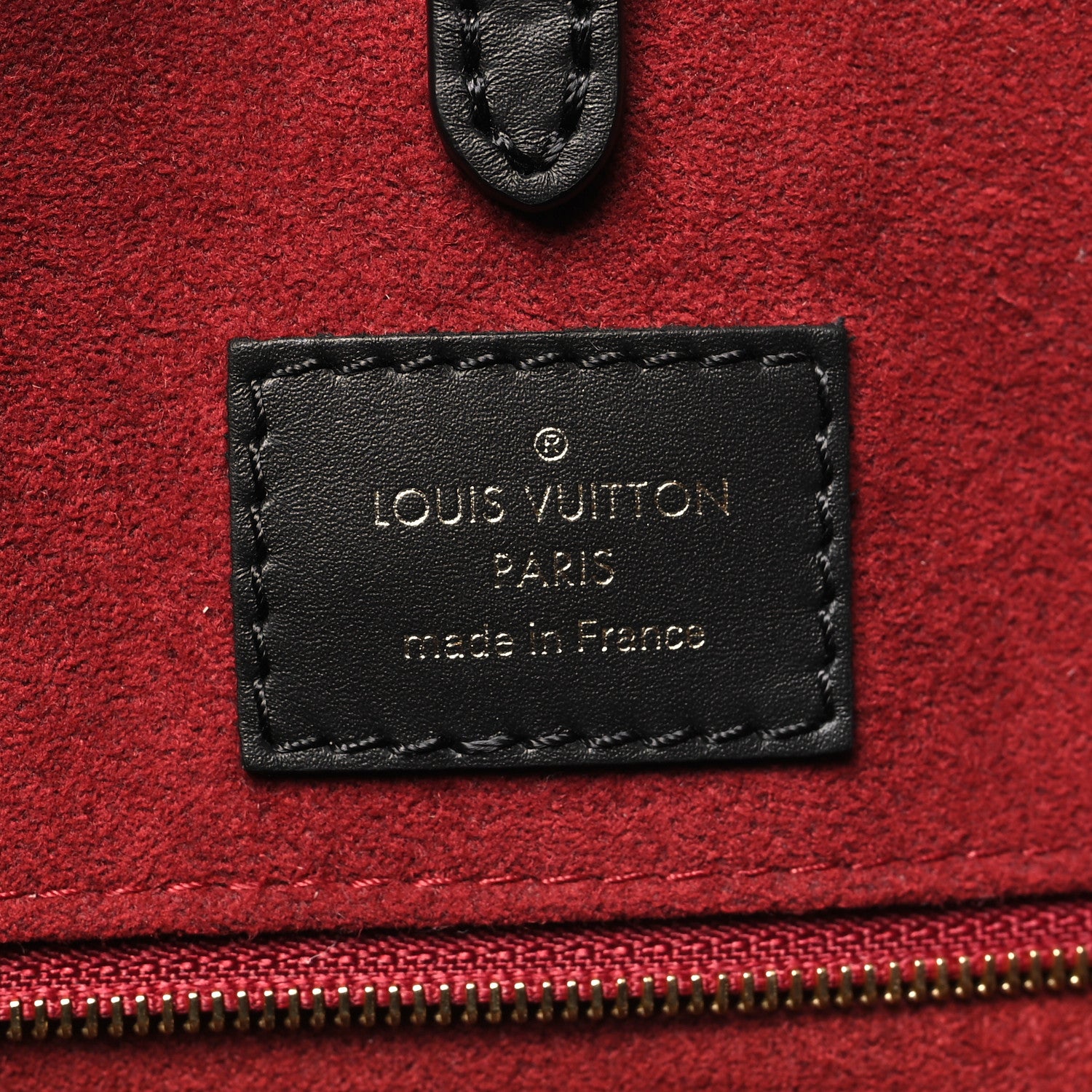 Louis Vuitton Empreinte Monogram Giant Onthego MM Black Beige 6 of 9