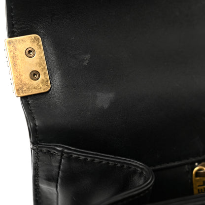 Chanel Glazed Calfskin Large Boy Flap Black 13 of 13