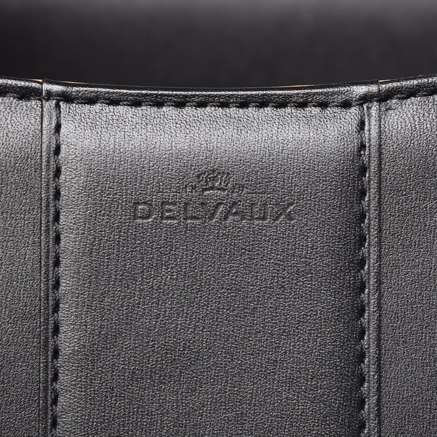 Calfskin Mini Brillant Satchel Black