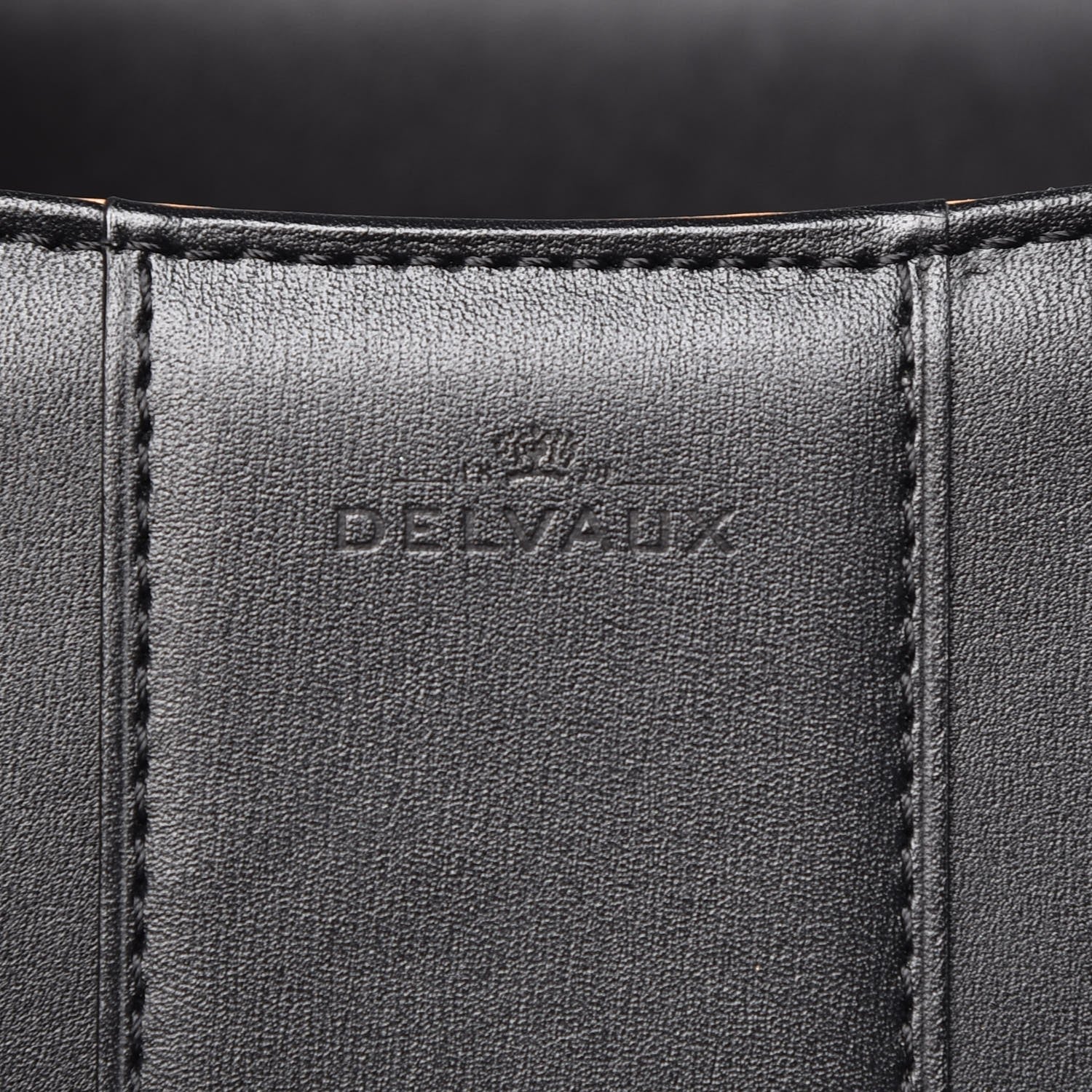 Delvaux Calfskin Mini Brillant Satchel Black 7 of 9