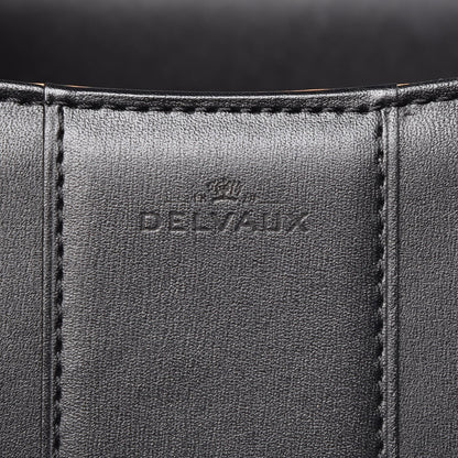 Delvaux Calfskin Mini Brillant Satchel Black 7 of 9