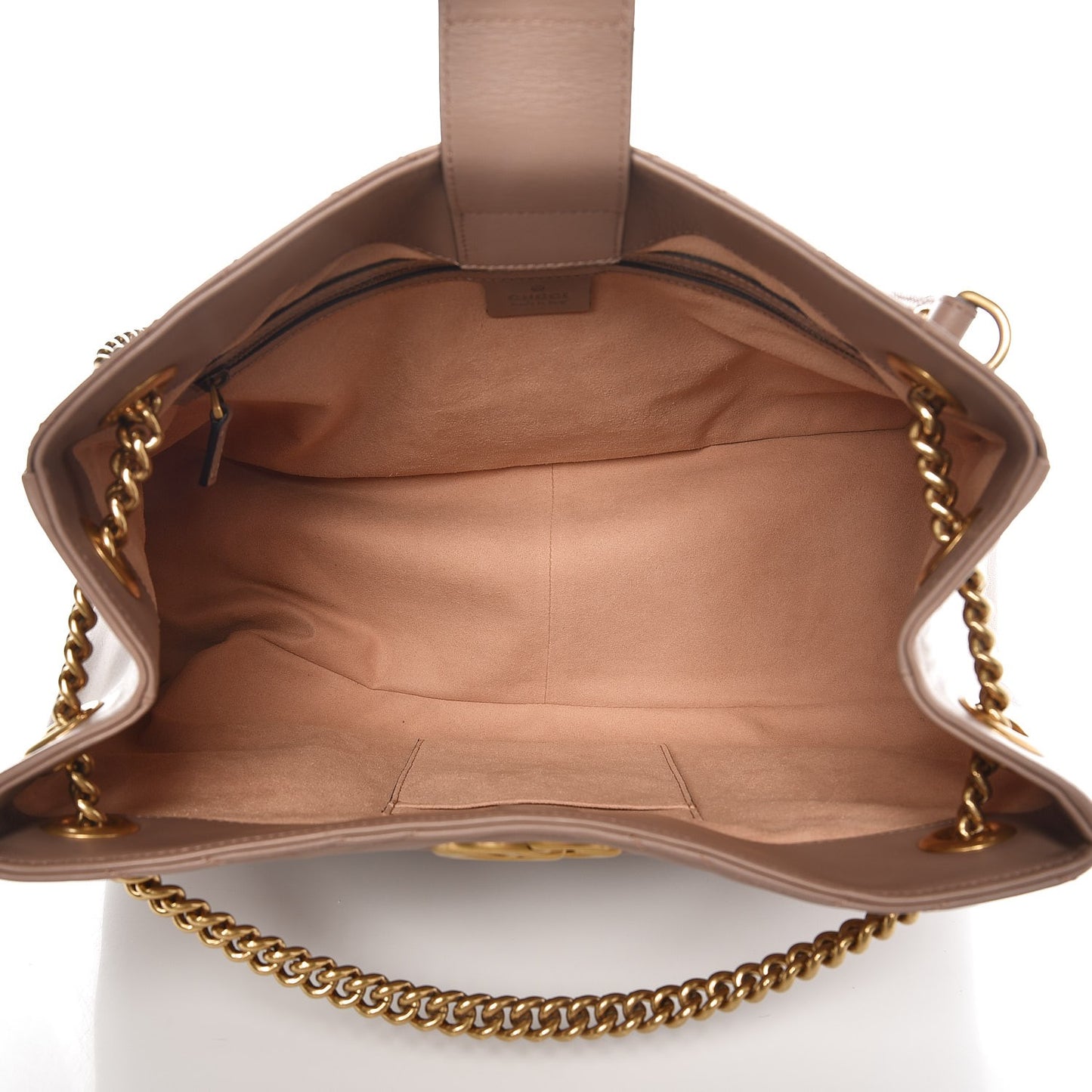 Calfskin Matelasse Medium GG Marmont Shoulder Tote Bag Porcelain Rose