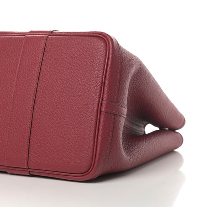 Hermes Vache Country Garden Party 36 MM Rouge Grenat 10 of 16
