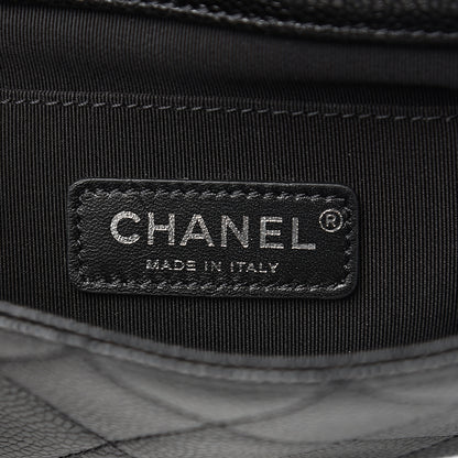 Chanel Caviar Quilted Incognito Mini Square Flap Black 5 of 9