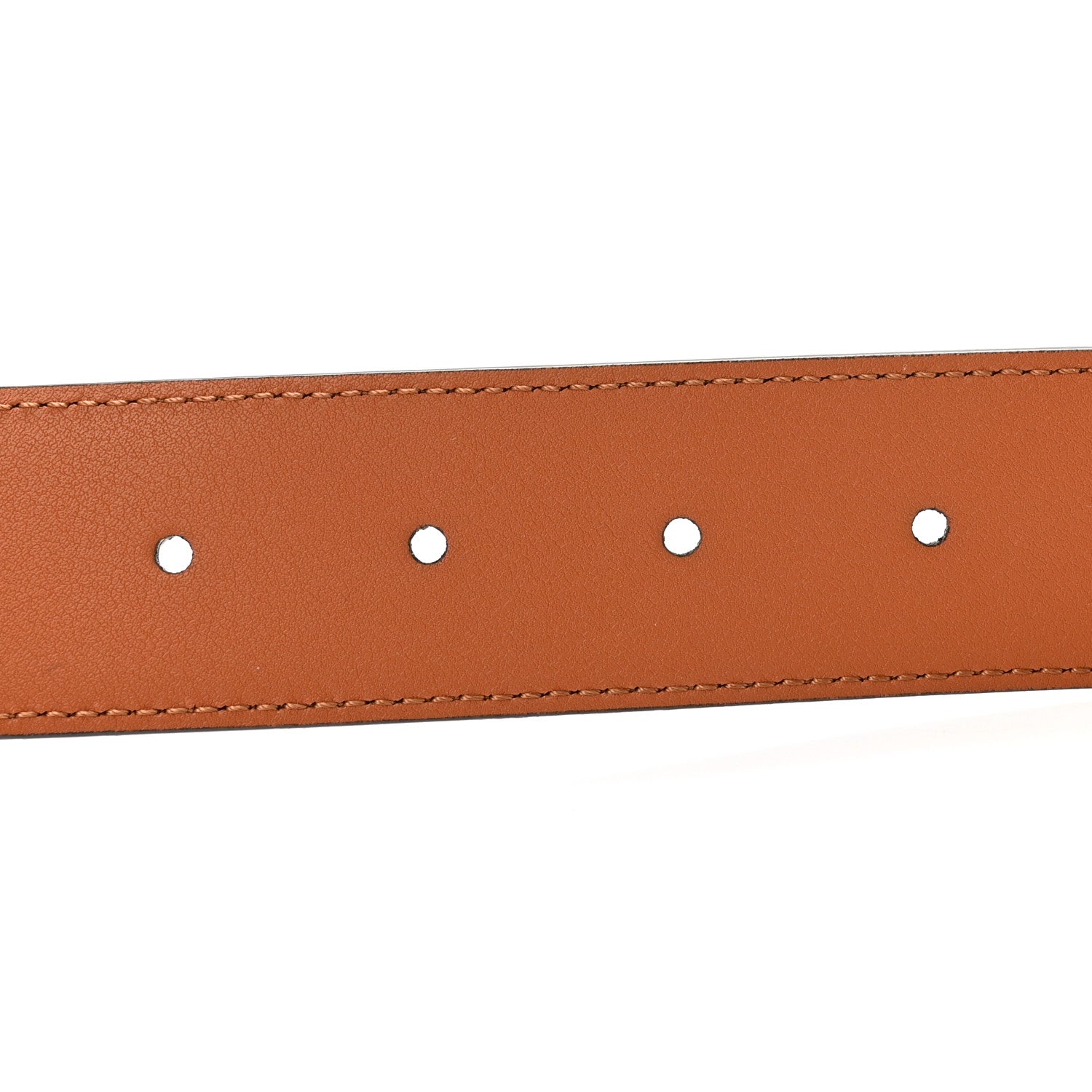Fendi Vitello King FF 3.5CM Belt 75 30 Cuoio 4 of 5