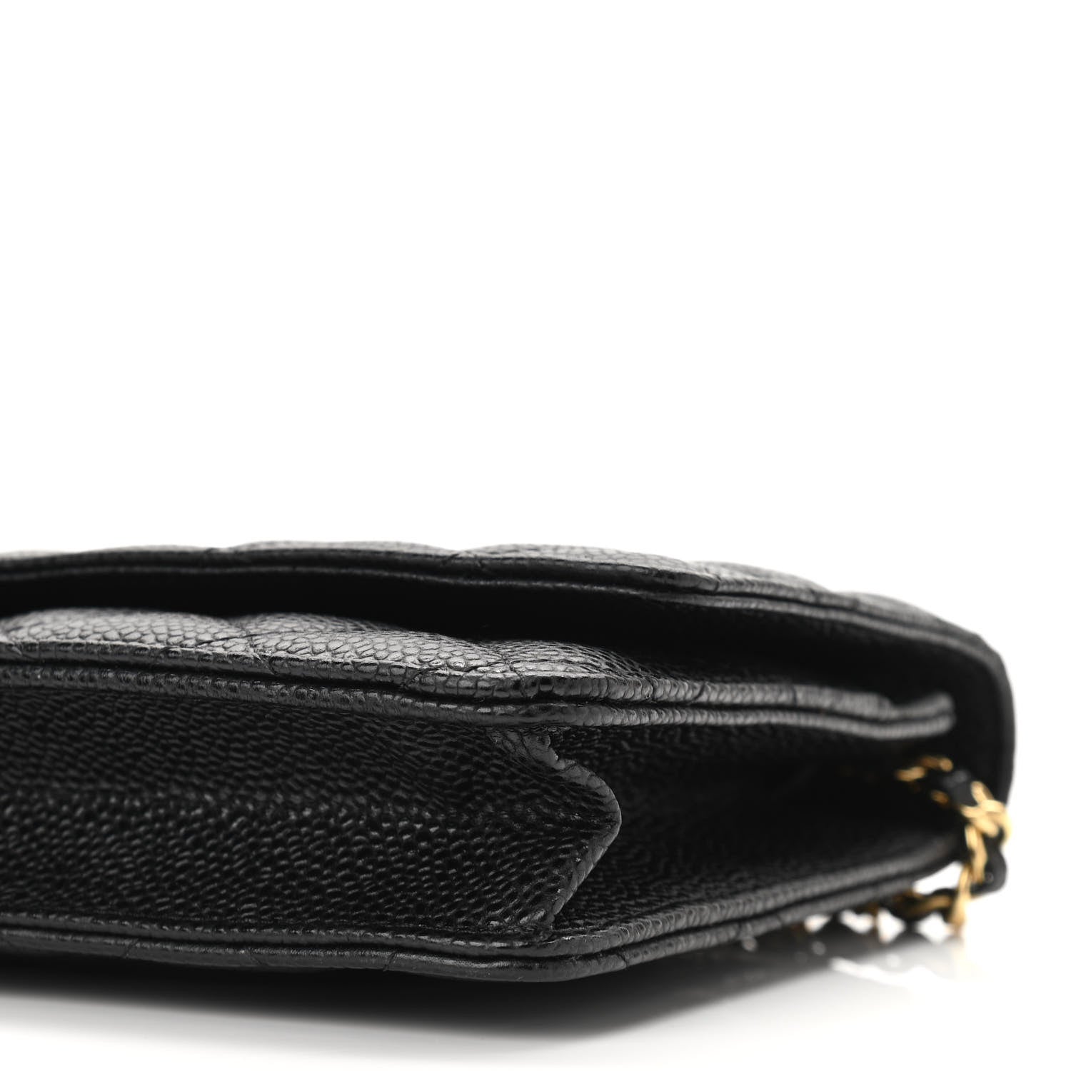 Chanel Caviar Quilted Wallet On Chain WOC Black 11 of 13