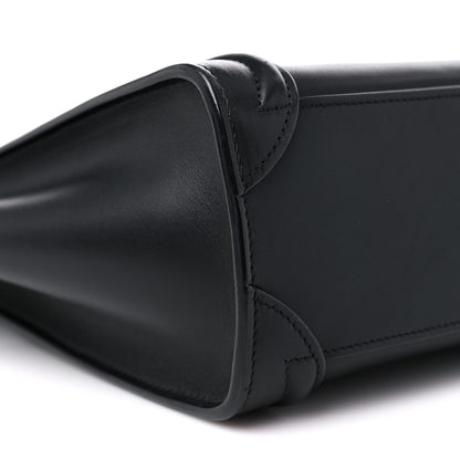 Celine Smooth Calfskin Nano Luggage Black 9 of 12