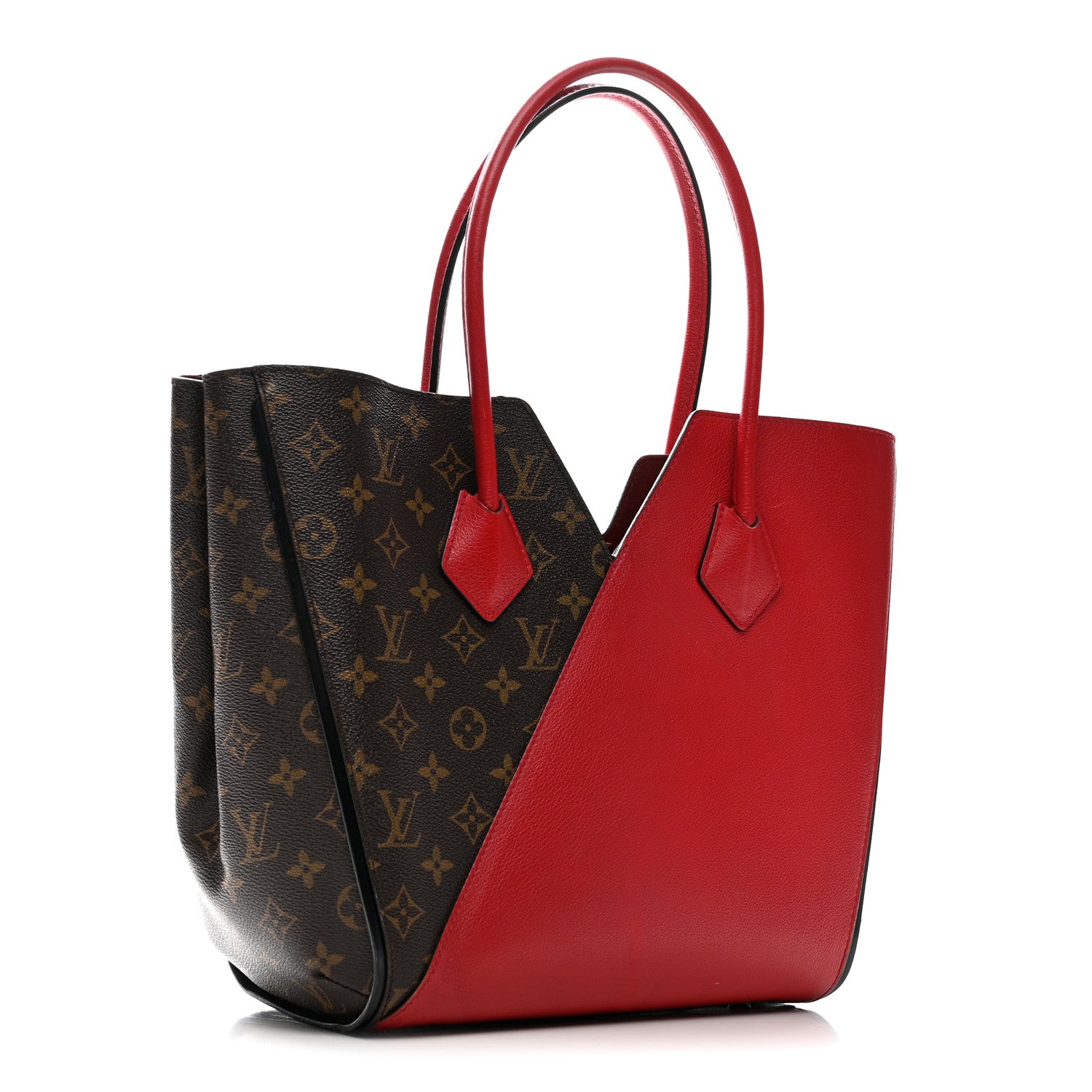 Louis Vuitton Calfskin Monogram Kimono Tote Cherry 3 of 13