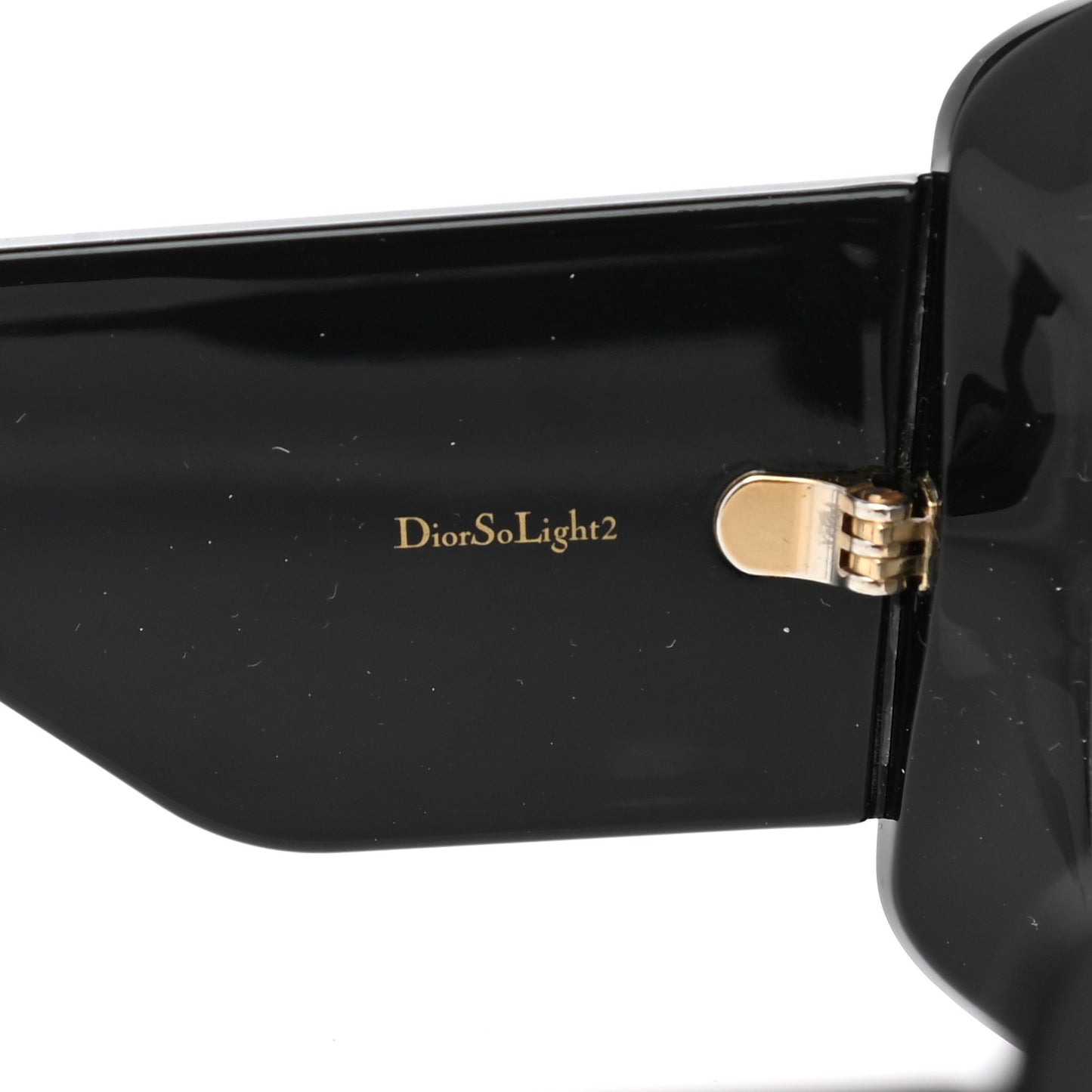 Acetate DiorSo Light 2 Shield Sunglasses Black