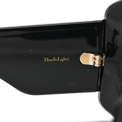 Christian Dior Acetate DiorSo Light 2 Shield Sunglasses Black 5 of 9