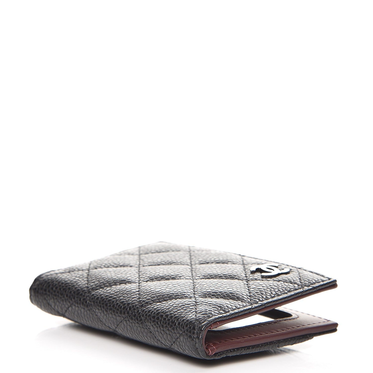 Chanel Caviar Quilted Card Holder Wallet Black 4 of 8