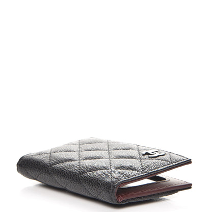 Chanel Caviar Quilted Card Holder Wallet Black 4 of 8