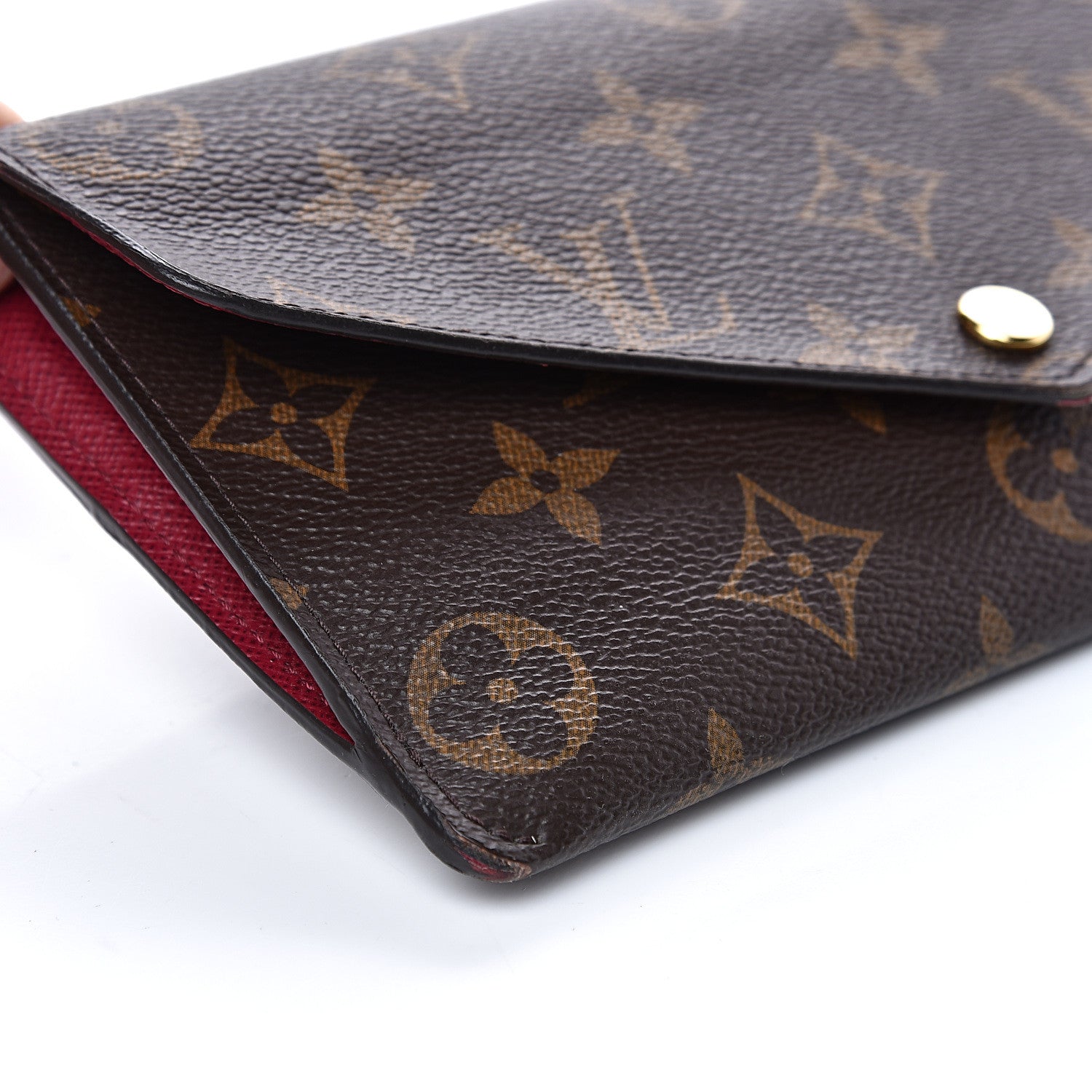 Louis Vuitton Monogram Jeanne Wallet Fuchsia 11 of 13