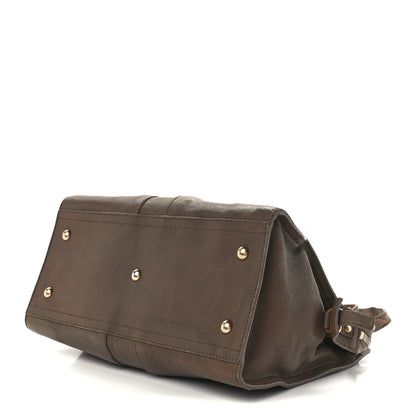 Saint Laurent Sheepskin Medium Cabas ChYc Taupe 8 of 10