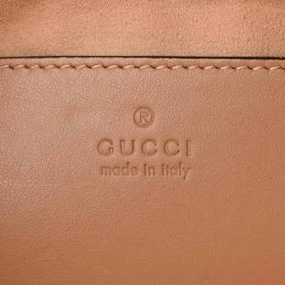 Gucci Calfskin Matelasse Aria Small GG Marmont Chain Shoulder Bag Camelia 5 of 7