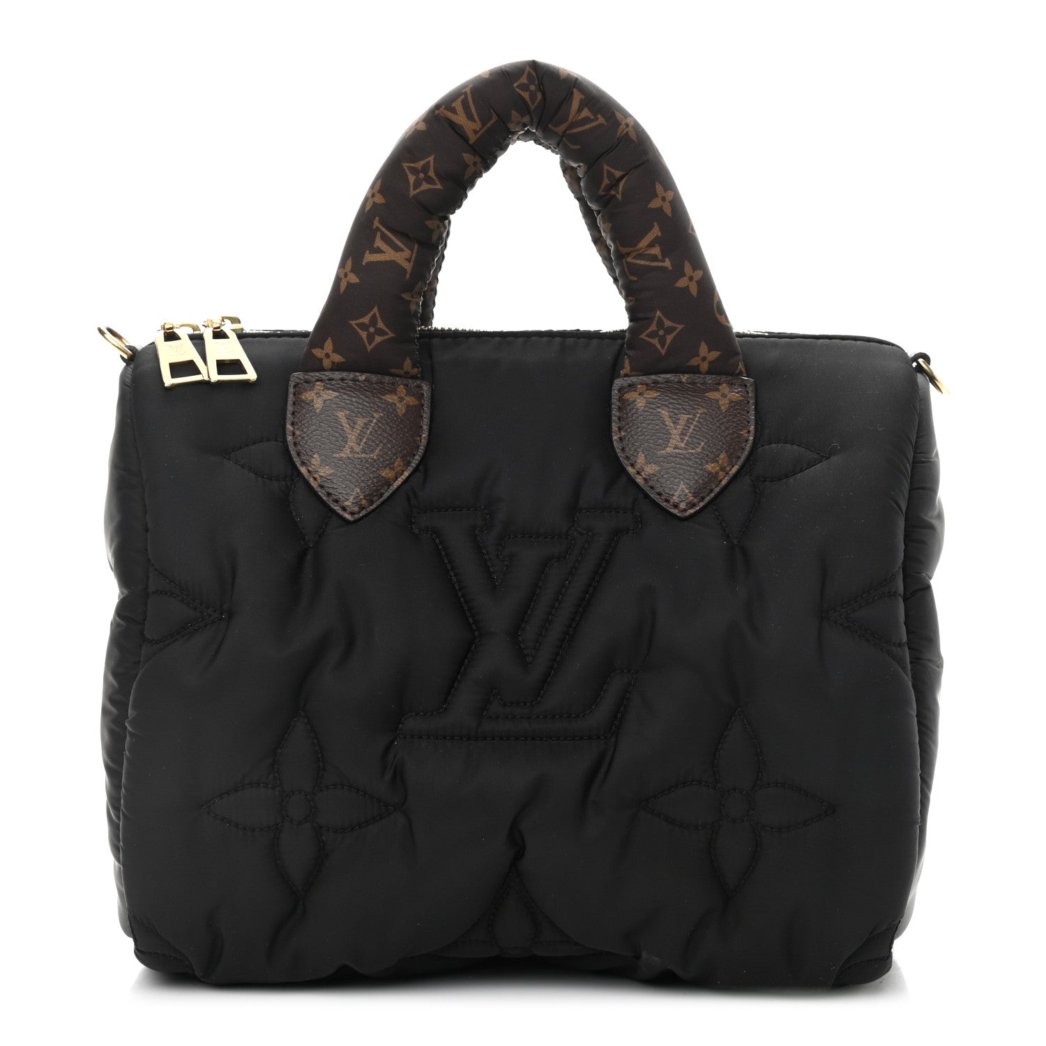 Louis Vuitton Econyl Mini Monogram Pillow Speedy Bandouliere 25 Black 1 of 9