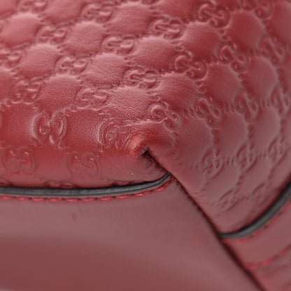 Gucci Soft Microguccissima Margaux Shoulder Bag Red 10 of 12
