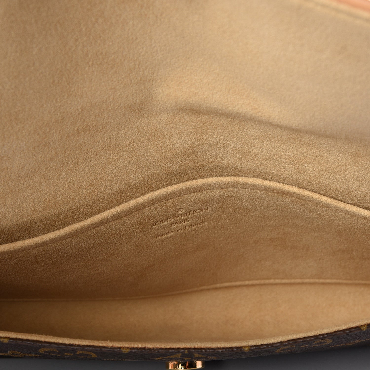 Louis Vuitton Monogram Pochette Twin GM 4 of 9