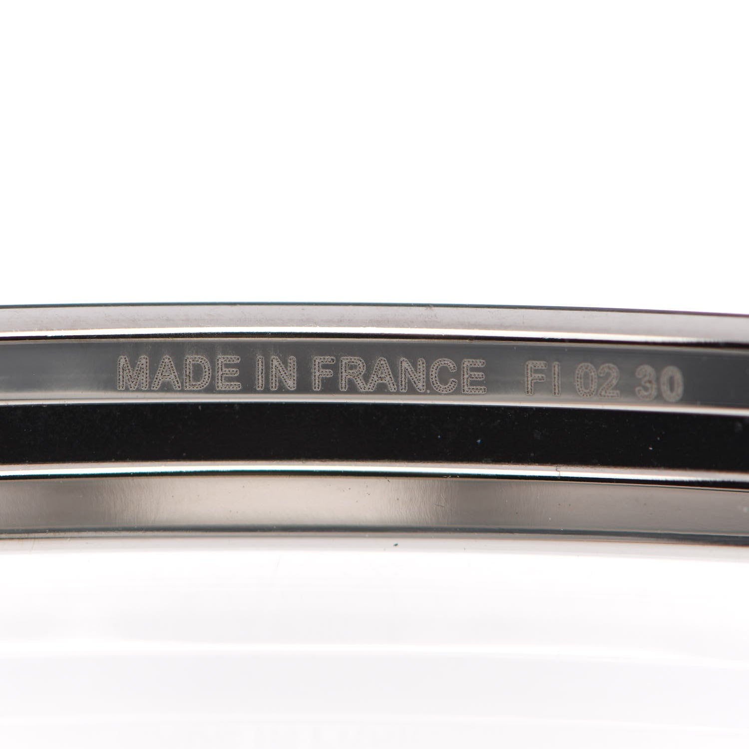 Hermes Enamel Printed Extra Narrow Bracelet 70 4 of 6