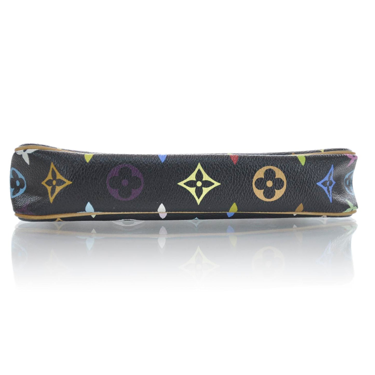 Monogram Multicolor Pochette Accessories Black