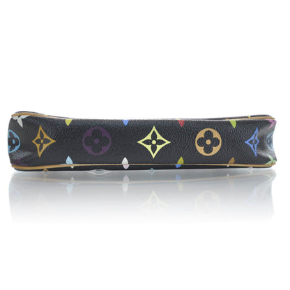 Louis Vuitton Monogram Multicolor Pochette Accessories Black 6 of 12