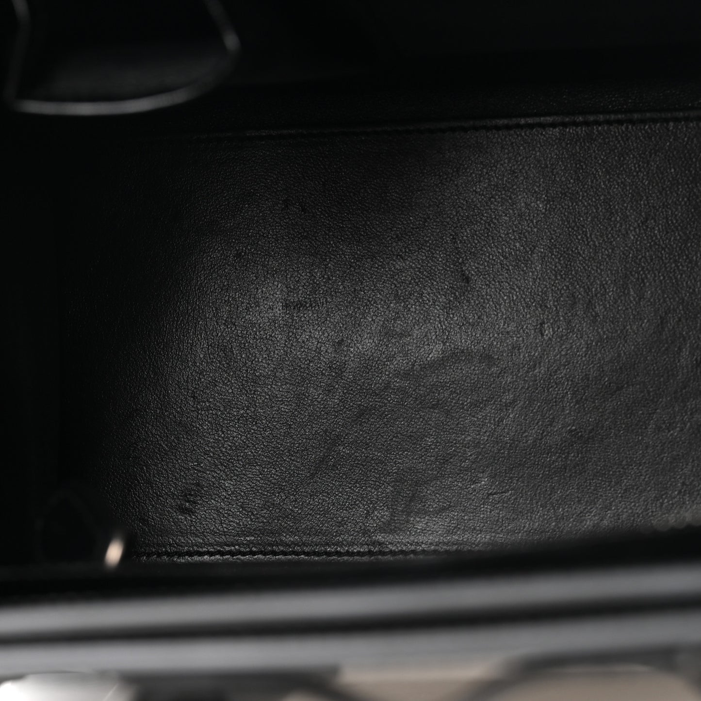 Smooth Calfskin Lizard Embossed Micro Luggage White Black