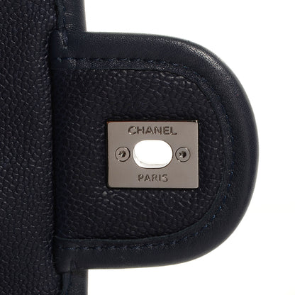 Chanel Caviar French Riviera Flap Dark Navy Blue 9 of 9