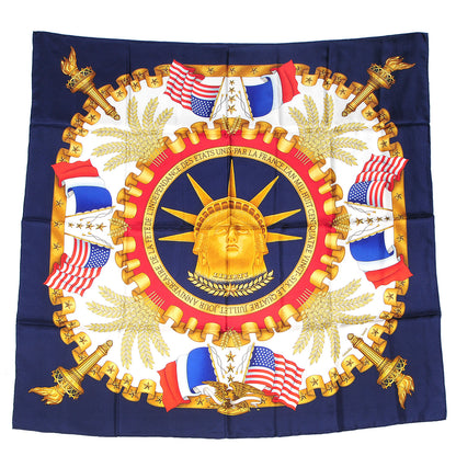 Hermes Silk Liberty Scarf 90 2 of 5