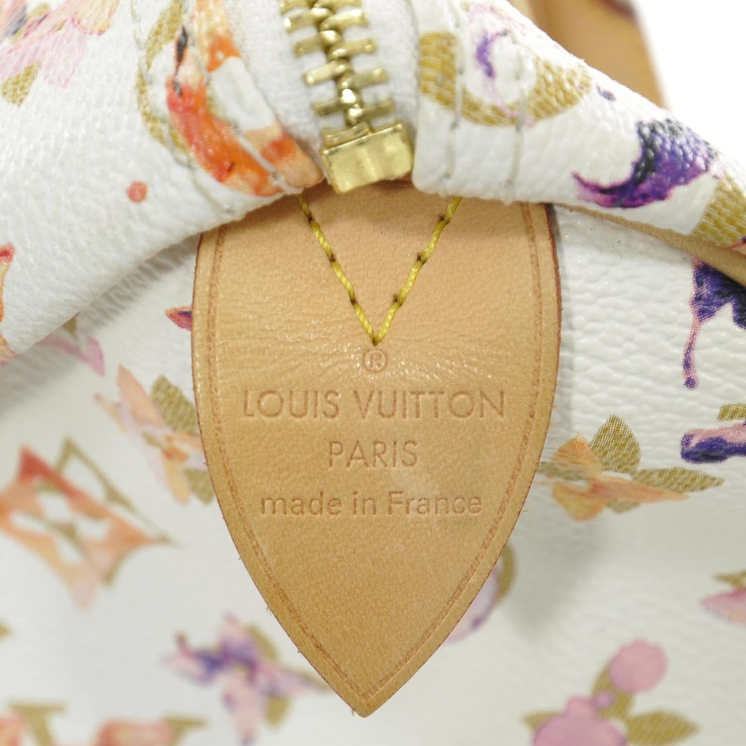 Louis Vuitton Watercolor Aquarelle Speedy 35 White 8 of 8