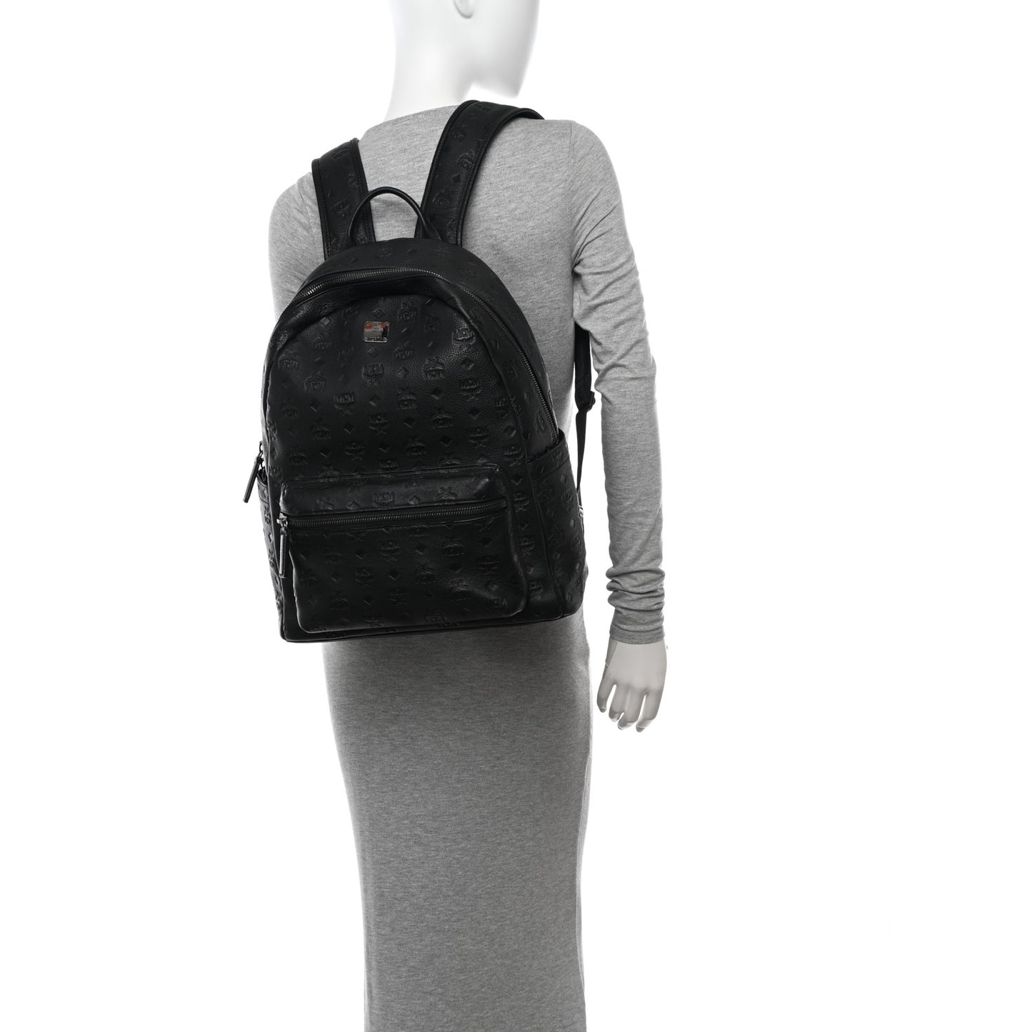 Calfskin Ottomar Stark Backpack Black