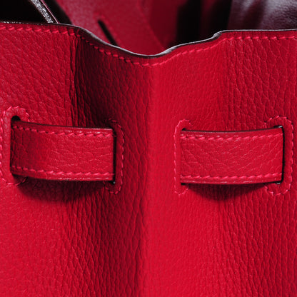Hermes Togo HAC Birkin 32 Rouge 3 of 25