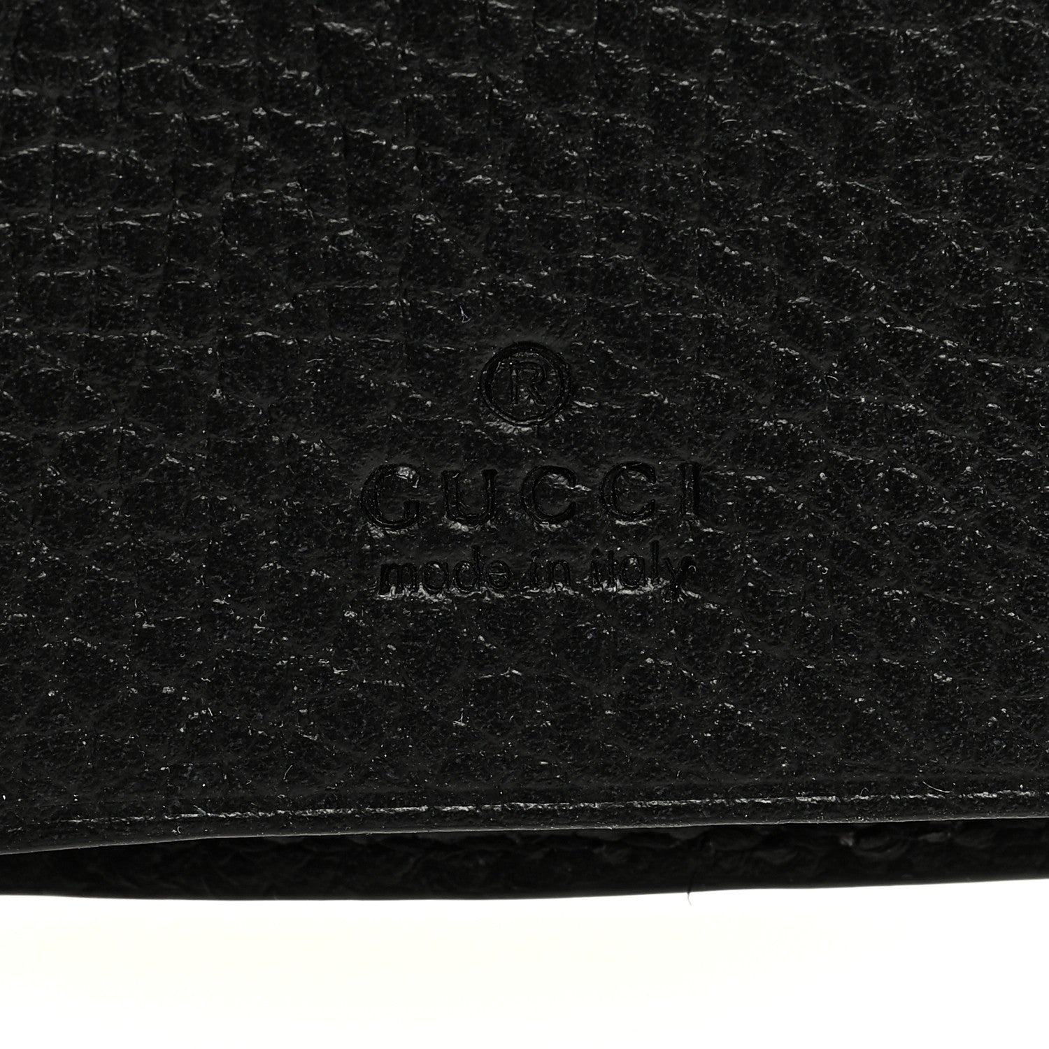 Gucci Dollar Calfskin GG Supreme Monogram GG Marmont 6 Key Holder Case Black Beige Ebony 6 of 7