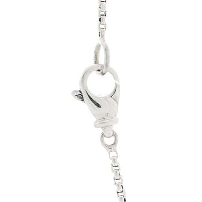 David Yurman Sterling Silver Diamond Petite Pave Heart Necklace 5 of 6