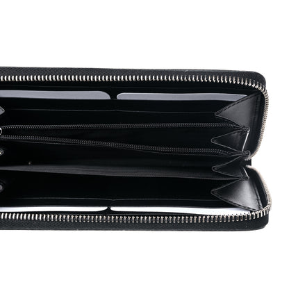 Gucci Calfskin Square G Space Zip Around Wallet Black 5 of 8