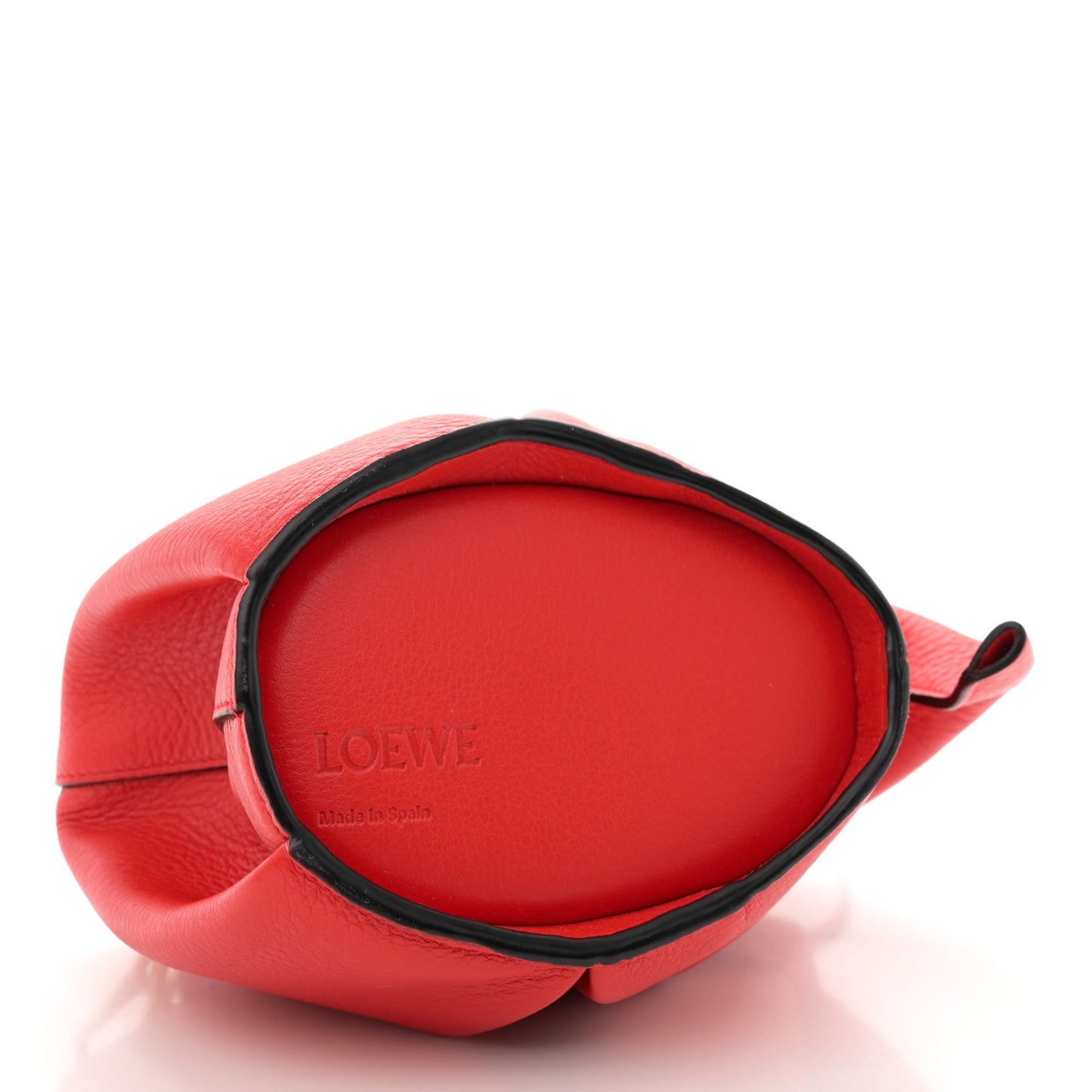 Calfskin Mini Elephant Crossbody Bag Scarlet Red