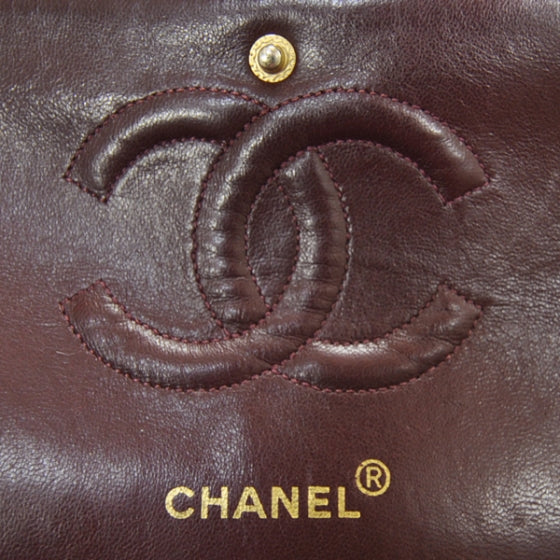 Chanel Lambskin Medium Double Flap Black 8 of 10